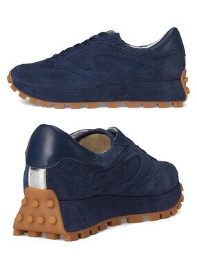 Dolce Vita Navy Blue Suede Tricia Sneakers